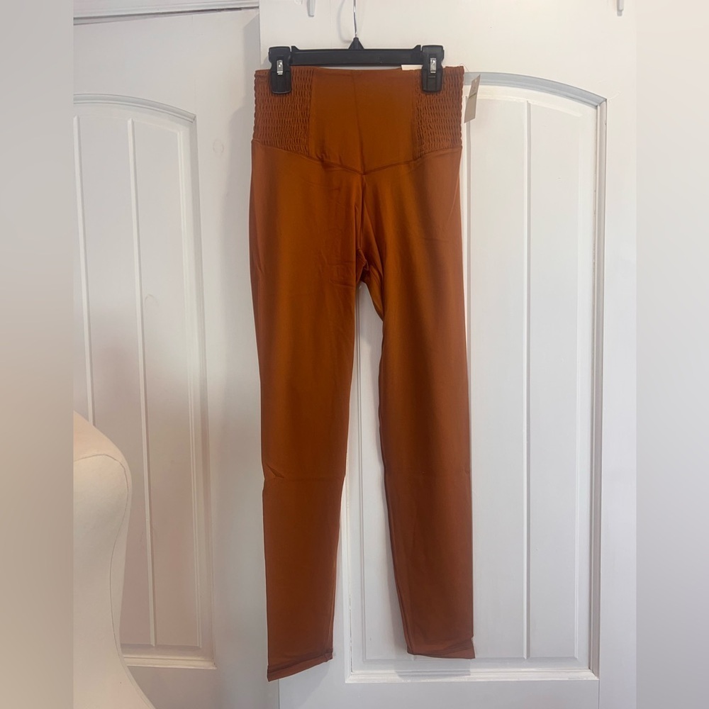 Aerie Offline Real Me 7/8 Legging Hi Rise Chestnut Brown Size Medium Long NWT